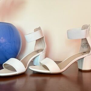 White Heels Size 8